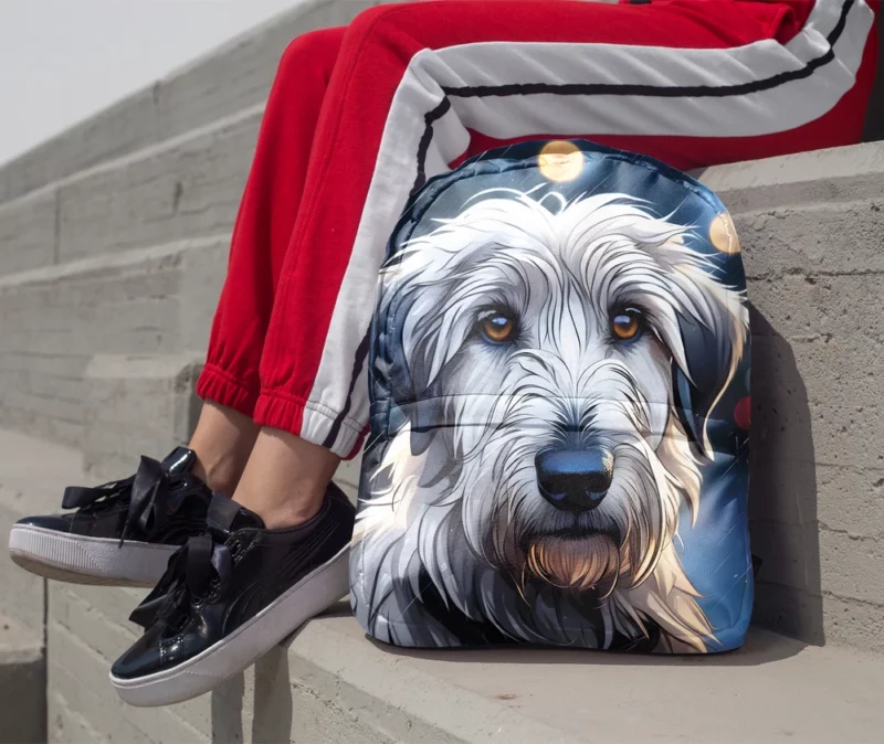 Teen Best Friend Irish Wolfhound Joy Minimalist Backpack 1