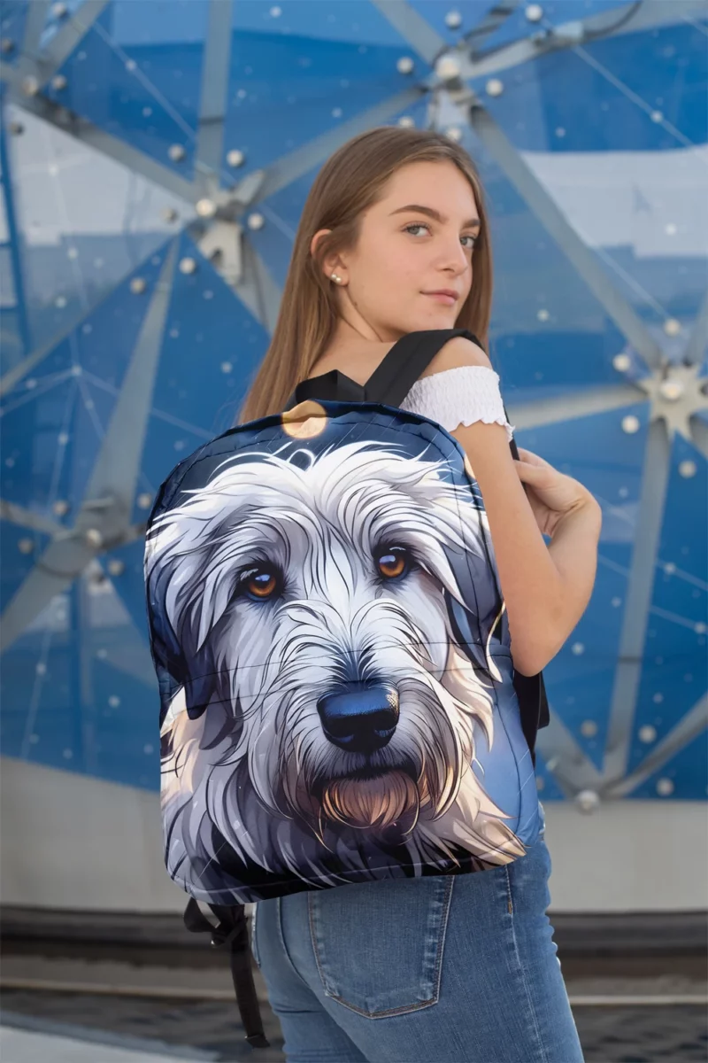 Teen Best Friend Irish Wolfhound Joy Minimalist Backpack 2