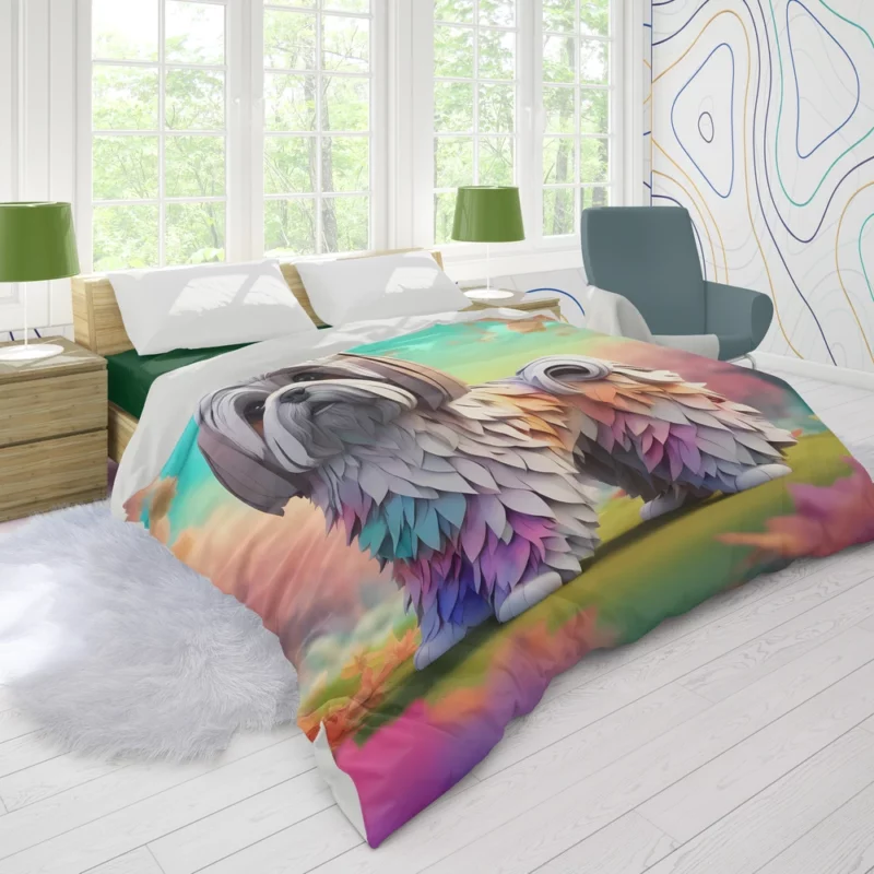 Teen Best Friend Lhasa Apso Joy Duvet Cover