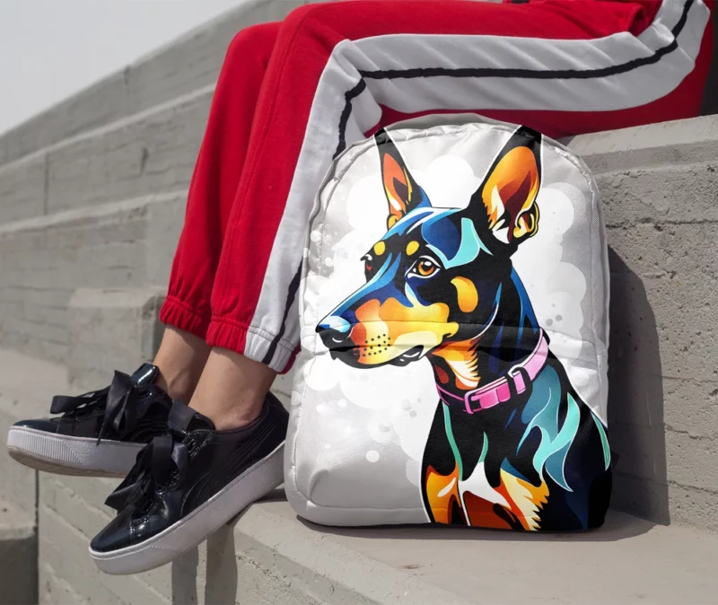 Teen Best Friend Manchester Terrier Joy Minimalist Backpack 1