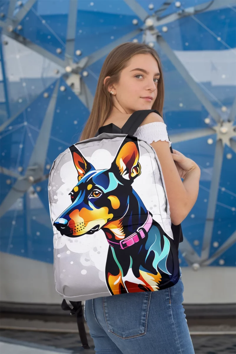 Teen Best Friend Manchester Terrier Joy Minimalist Backpack 2