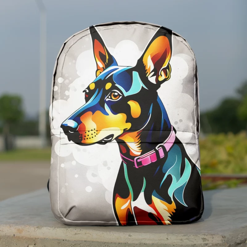 Teen Best Friend Manchester Terrier Joy Minimalist Backpack