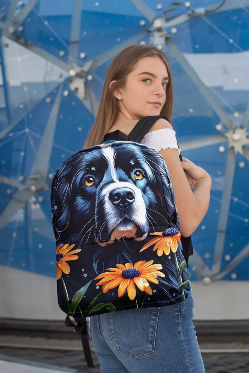 Teen Best Friend Newfoundland Joy Minimalist Backpack 2