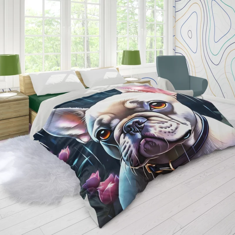 Teen Birthday Bliss French Bulldog Joy Duvet Cover