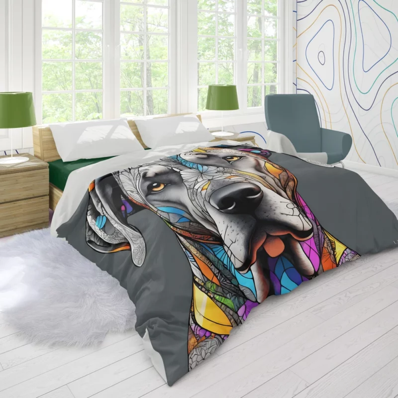 Teen Birthday Bliss Great Dane Joy Duvet Cover