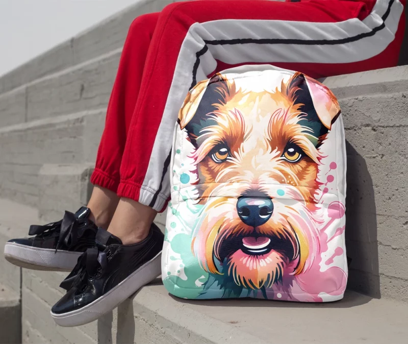 Teen Birthday Bliss Irish Terrier Joy Minimalist Backpack 1