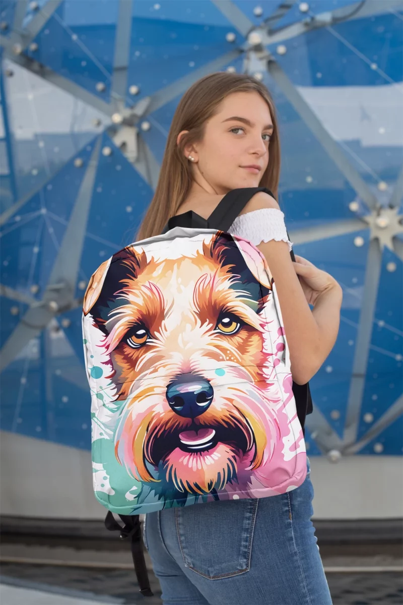 Teen Birthday Bliss Irish Terrier Joy Minimalist Backpack 2