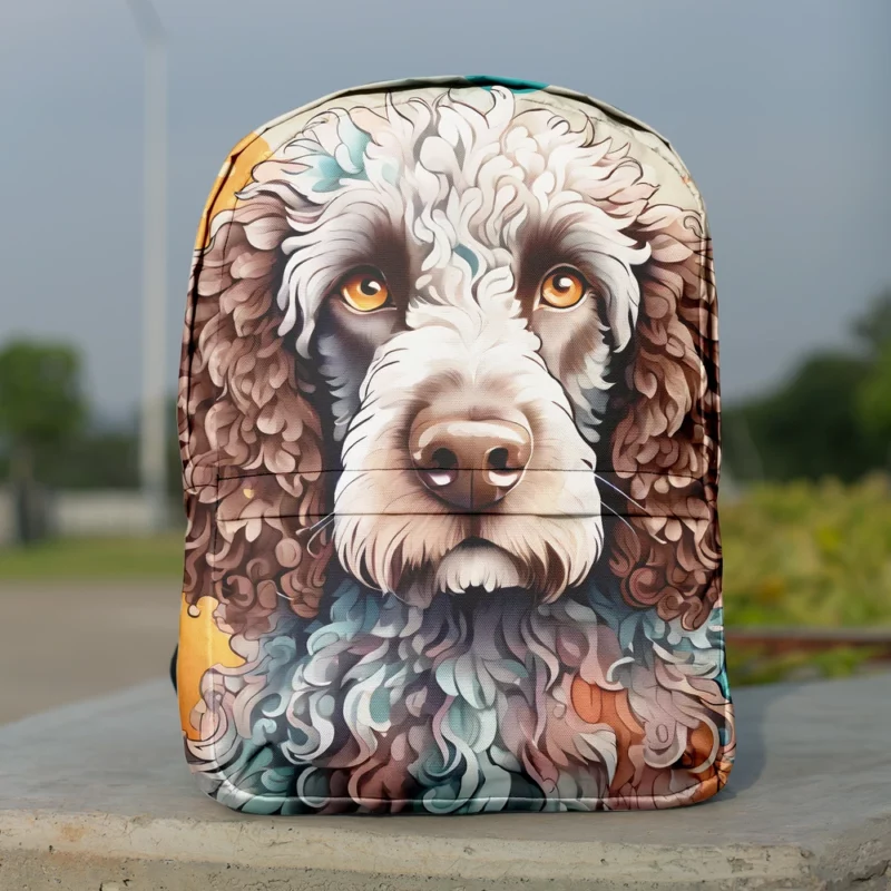 Teen Birthday Bliss Irish Water Spaniel Joy Minimalist Backpack