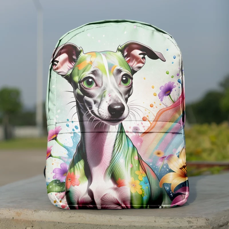 Teen Birthday Bliss Italian Greyhound Joy Minimalist Backpack