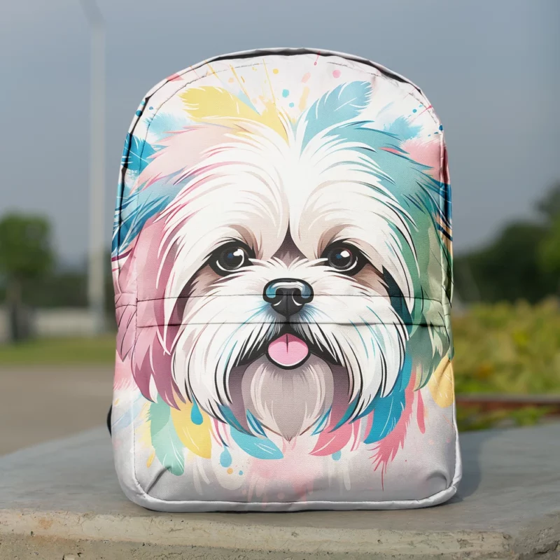 Teen Birthday Bliss Lhasa Apso Joy Minimalist Backpack