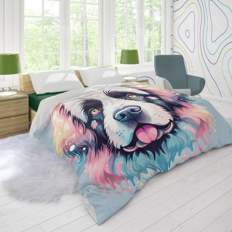 Teen Birthday Bliss Newfoundland Joy Duvet Cover