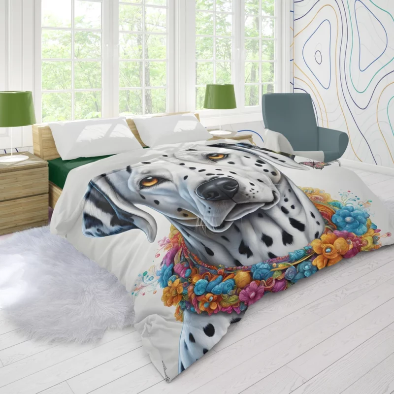 Teen Birthday Extravaganza Dalmatian Delight Duvet Cover