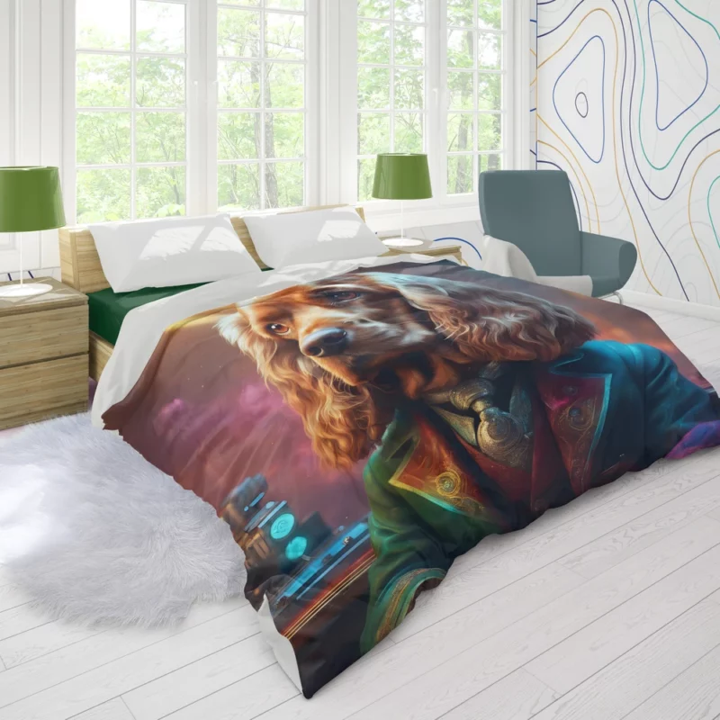 Teen Birthday Present Cocker Spaniel Magic Duvet Cover