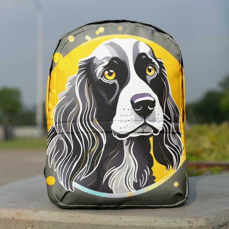 Teen Birthday Present Field Spaniel Dog Magic Minimalist Backpack