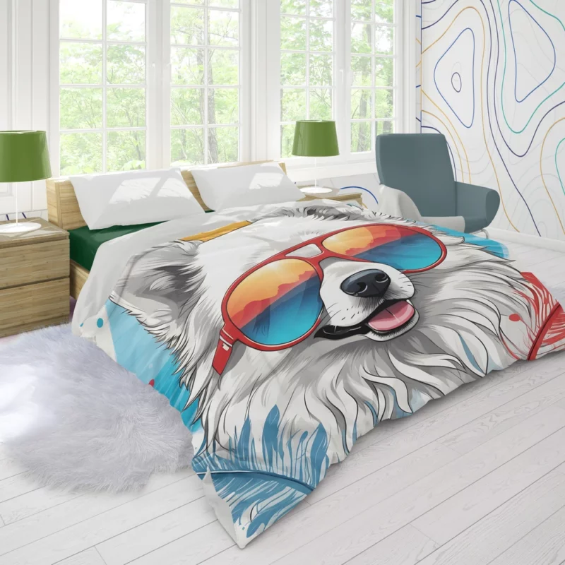 Teen Birthday Present Finnish Lapphund Dog Magic Duvet Cover