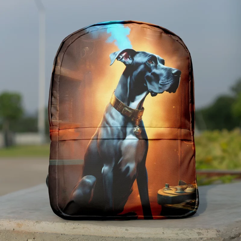 Teen Dog Present Great Dane Magic Minimalist Backpack