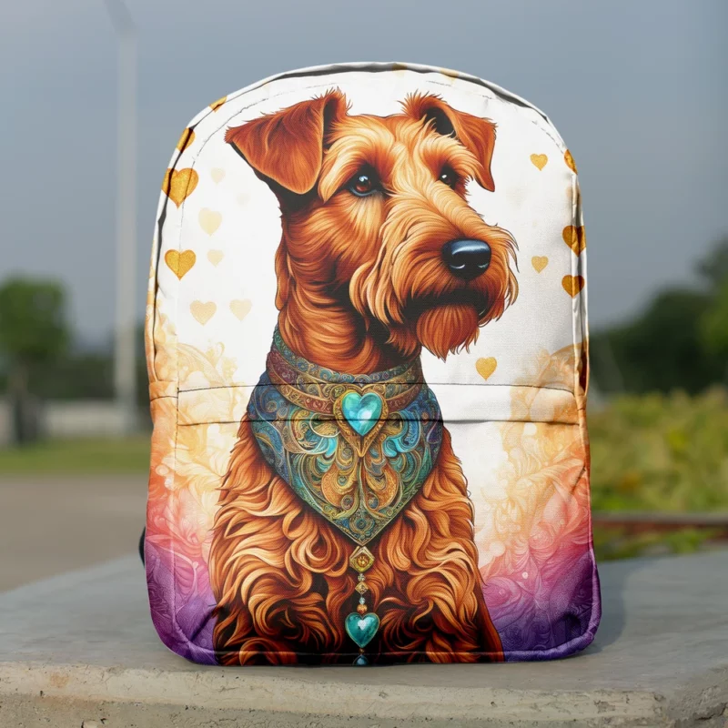 Teen Faithful Companion Irish Terrier Bond Minimalist Backpack