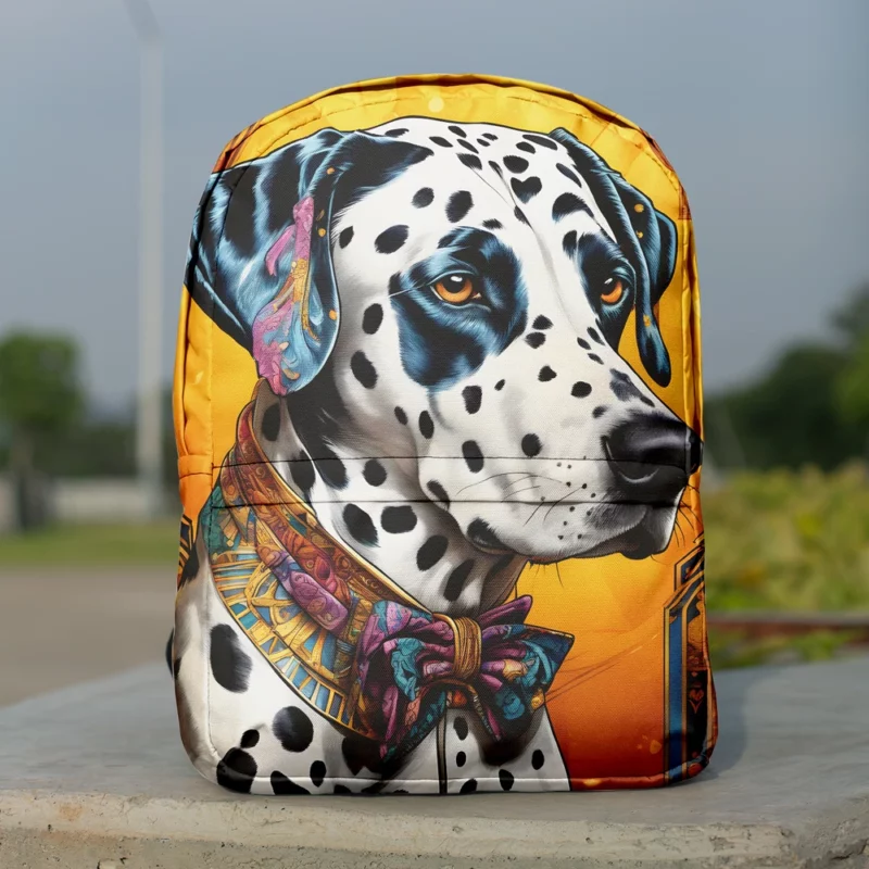 Teen Furry Companion Dalmatian Love Minimalist Backpack