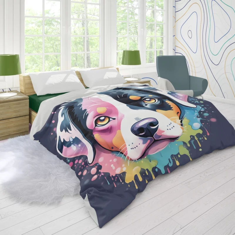 Teen Home Decor Entlebucher Mountain Elegance Duvet Cover