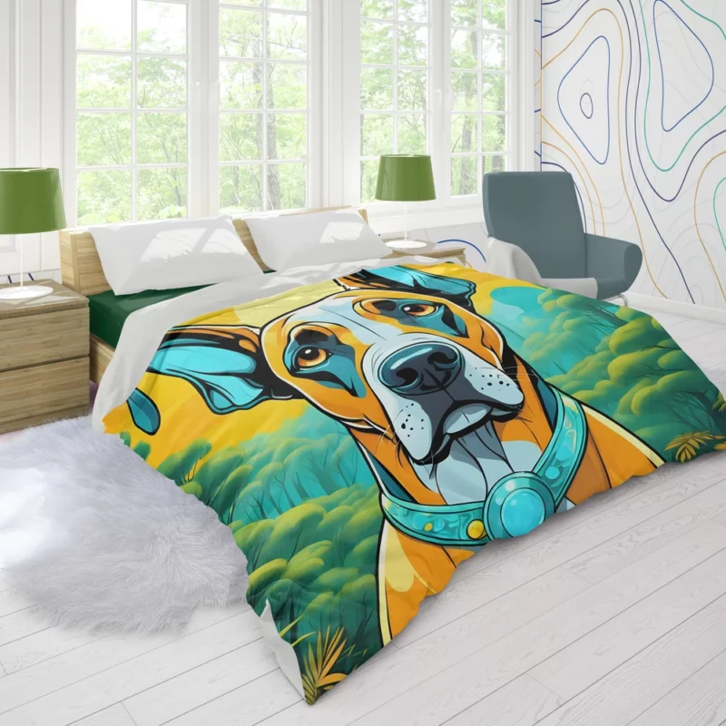 Teen Home Decor Great Dane Elegance Duvet Cover