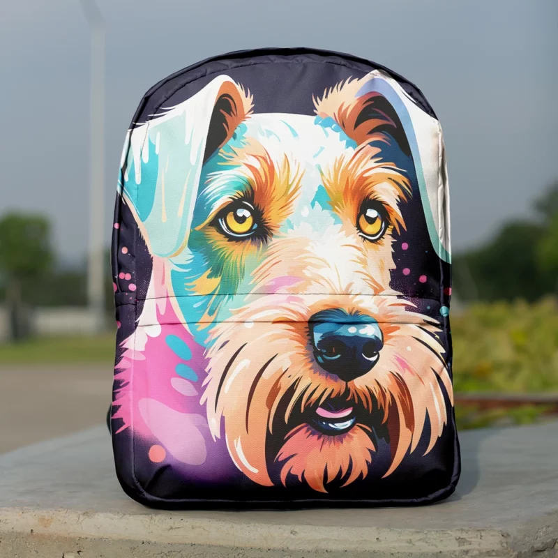 Teen Home Decor Irish Terrier Elegance Minimalist Backpack