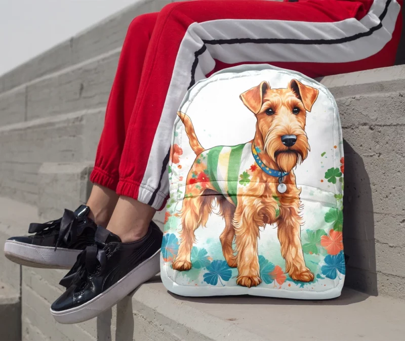 Teen Irish Terrier Present Gift of Joy Minimalist Backpack 1