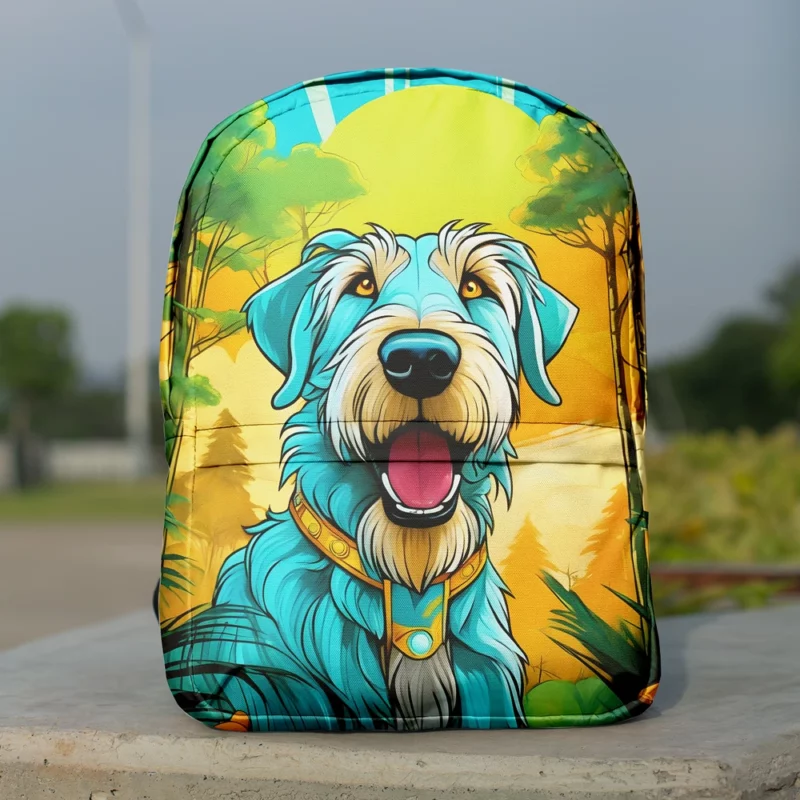 Teen Irish Wolfhound Present Gift of Joy Minimalist Backpack