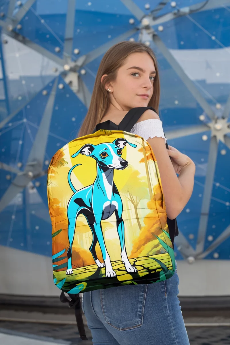 Teen Italian Greyhound Present Gift of Joy Minimalist Backpack 2