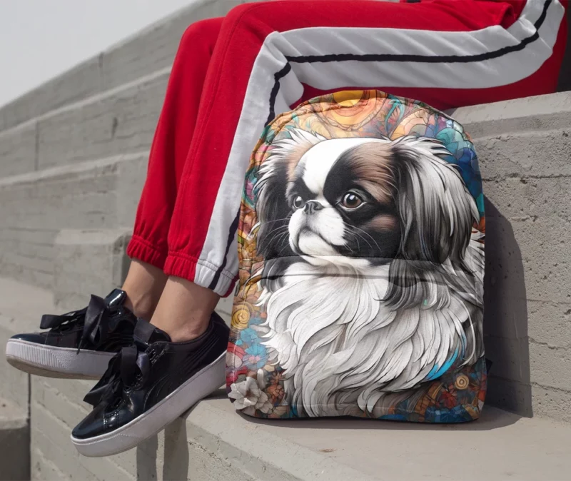 Teen Japanese Chin Pal Birthday Joy Minimalist Backpack 1