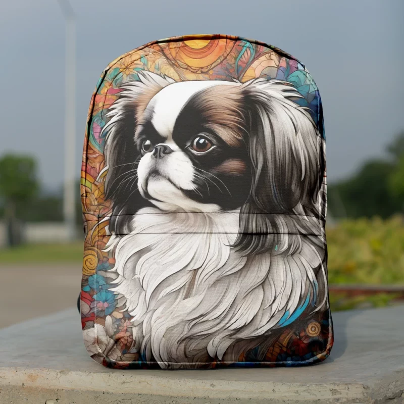 Teen Japanese Chin Pal Birthday Joy Minimalist Backpack