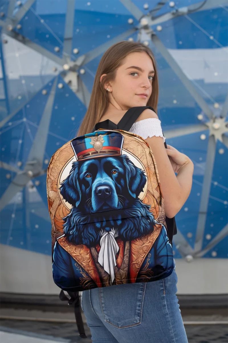 Teen NewfoundlandDog Present Gift of Joy Minimalist Backpack 2