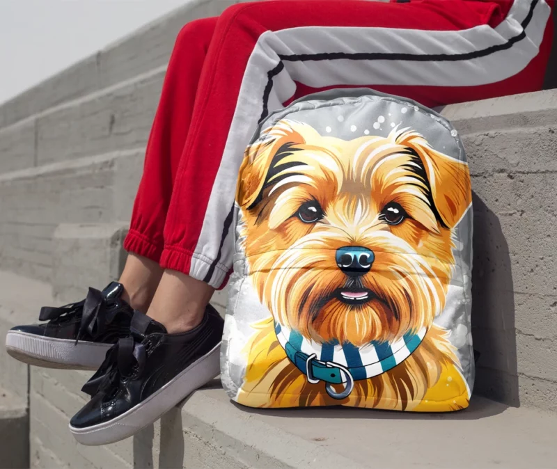 Teen Norfolk Terrier Pal Birthday Joy Minimalist Backpack 1