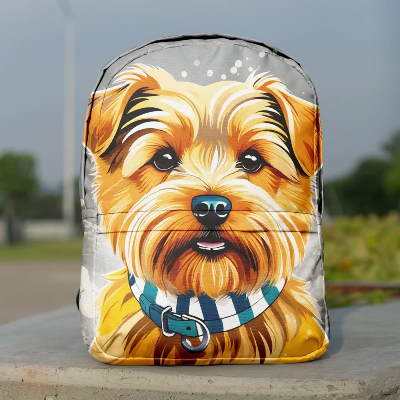 Teen Norfolk Terrier Pal Birthday Joy Minimalist Backpack