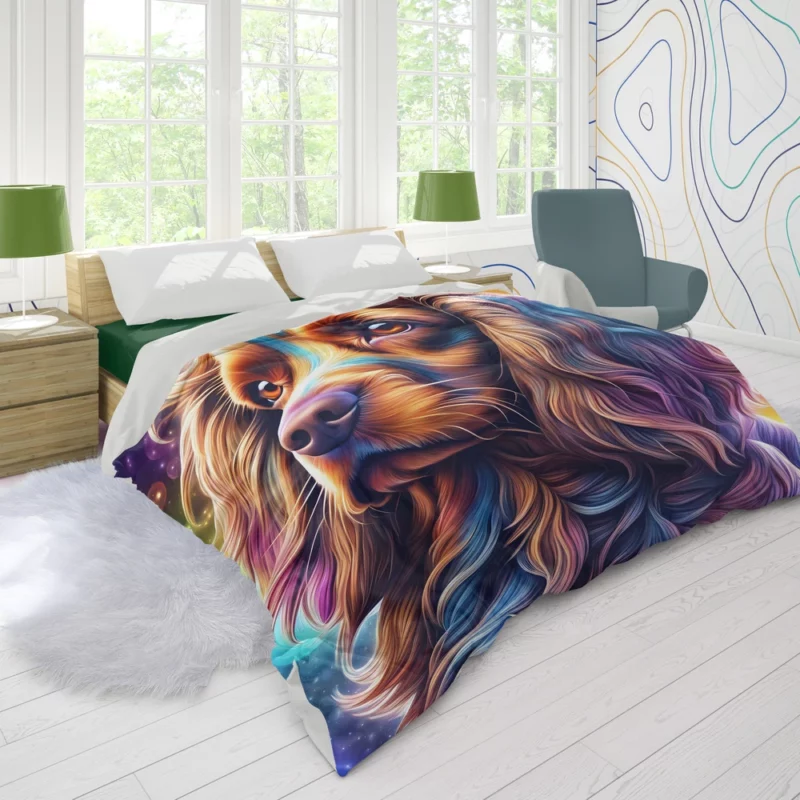 Teen Stylish Home Cocker Spaniel Decor Duvet Cover