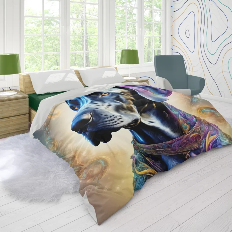 Teen Stylish Home Great Dane Decor Duvet Cover