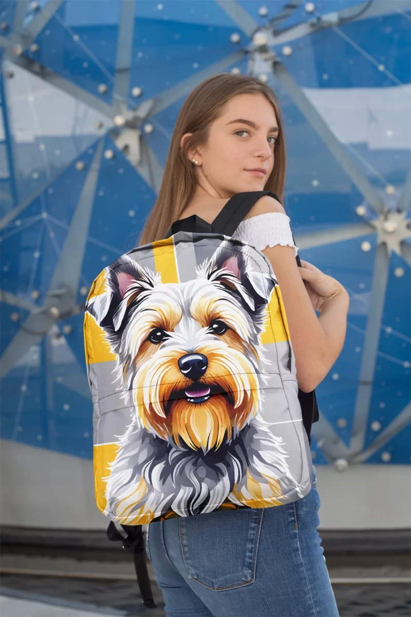 Teen Stylish Home Irish Glen of Imaal Terrier Decor Minimalist Backpack 2