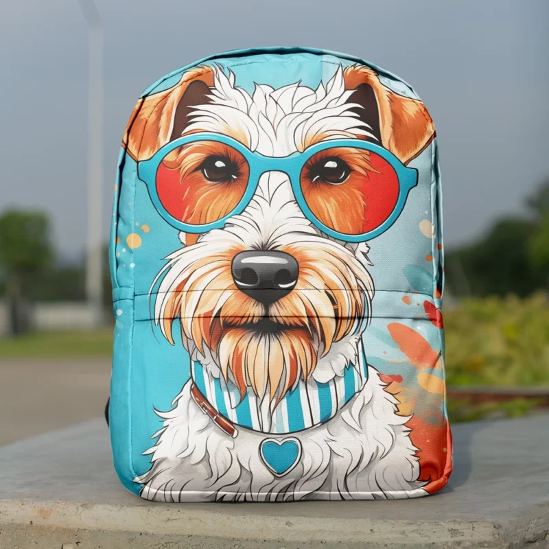 Teen Stylish Home Irish Terrier Decor Minimalist Backpack