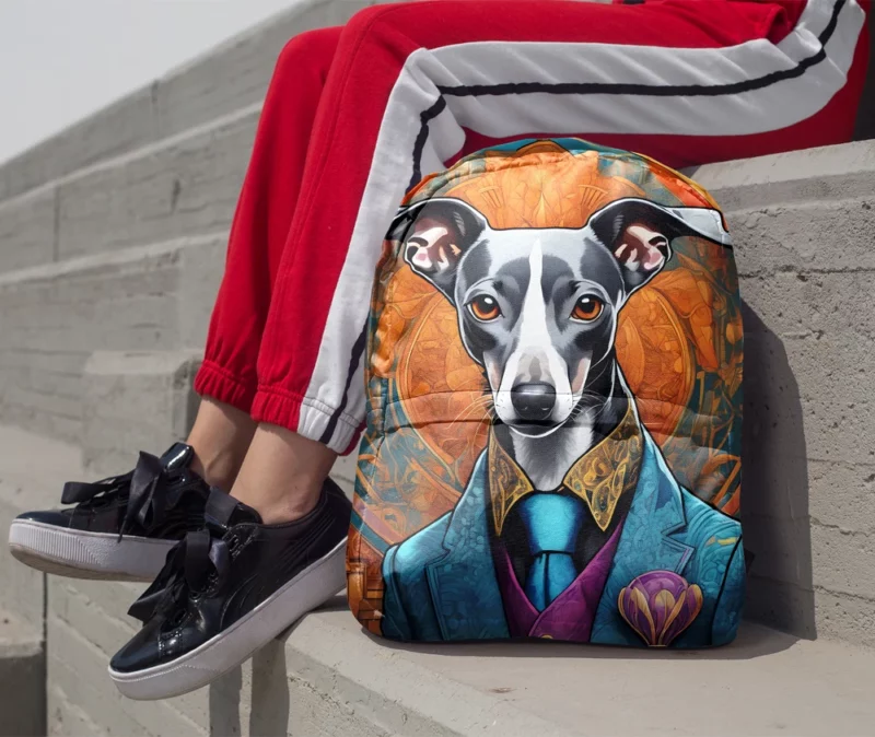 Teen Stylish Home Italian Greyhound Decor Minimalist Backpack 1