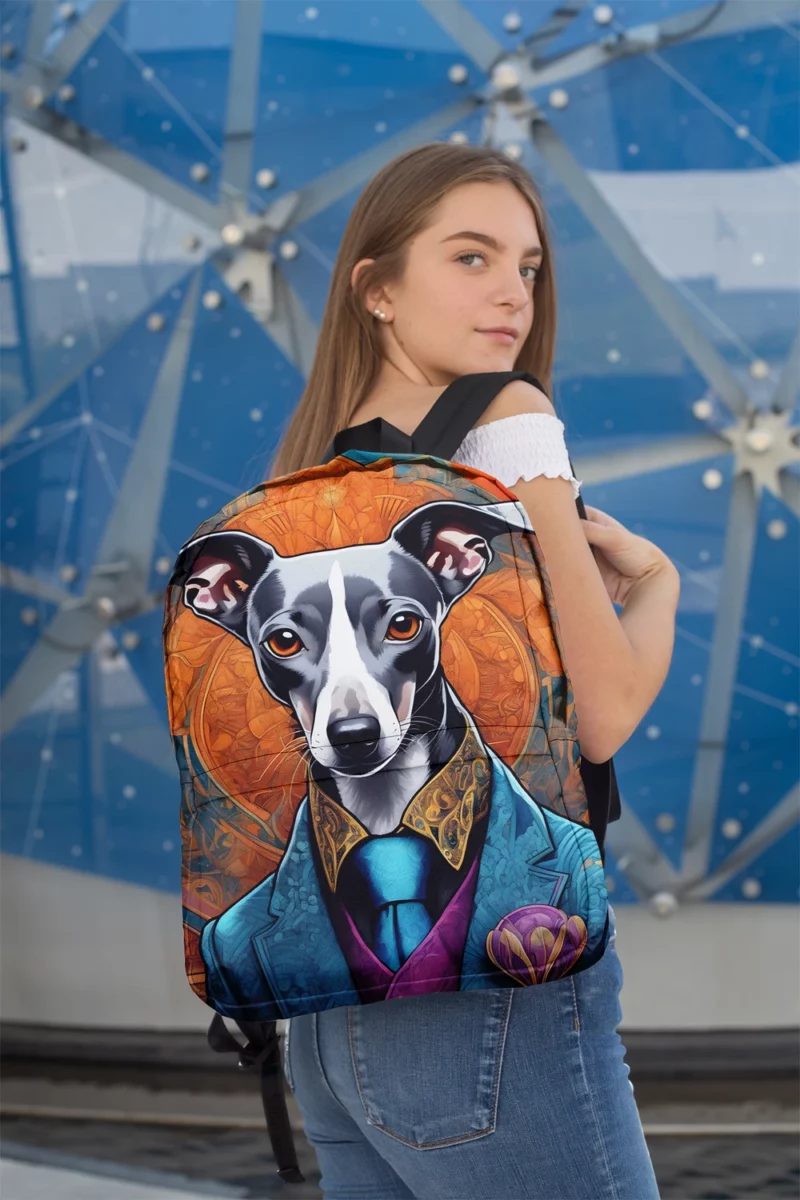 Teen Stylish Home Italian Greyhound Decor Minimalist Backpack 2