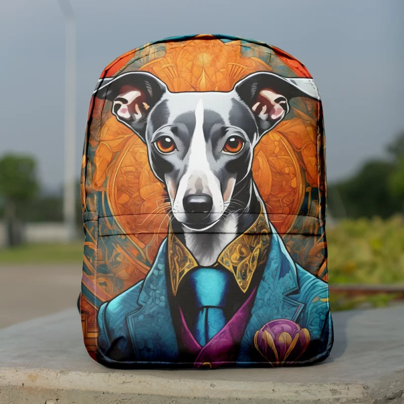 Teen Stylish Home Italian Greyhound Decor Minimalist Backpack