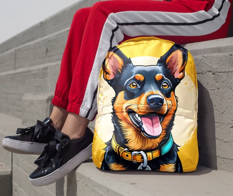 Teen Stylish Home Lancashire Heeler Decor Minimalist Backpack 1