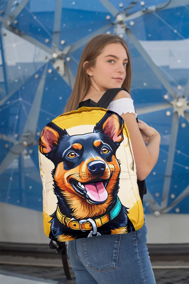 Teen Stylish Home Lancashire Heeler Decor Minimalist Backpack 2