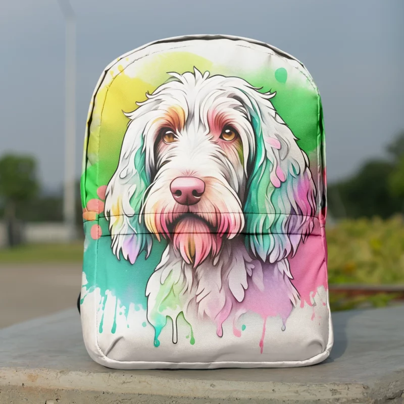 The Agile Spinone Italiano Dog Minimalist Backpack