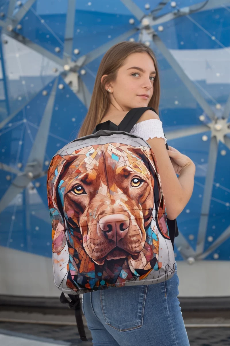 The Agile Vizsla Energetic Dog Minimalist Backpack 2