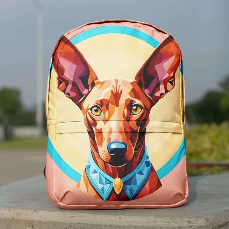 The Elegant Pharaoh Hound Dog Minimalist Backpack