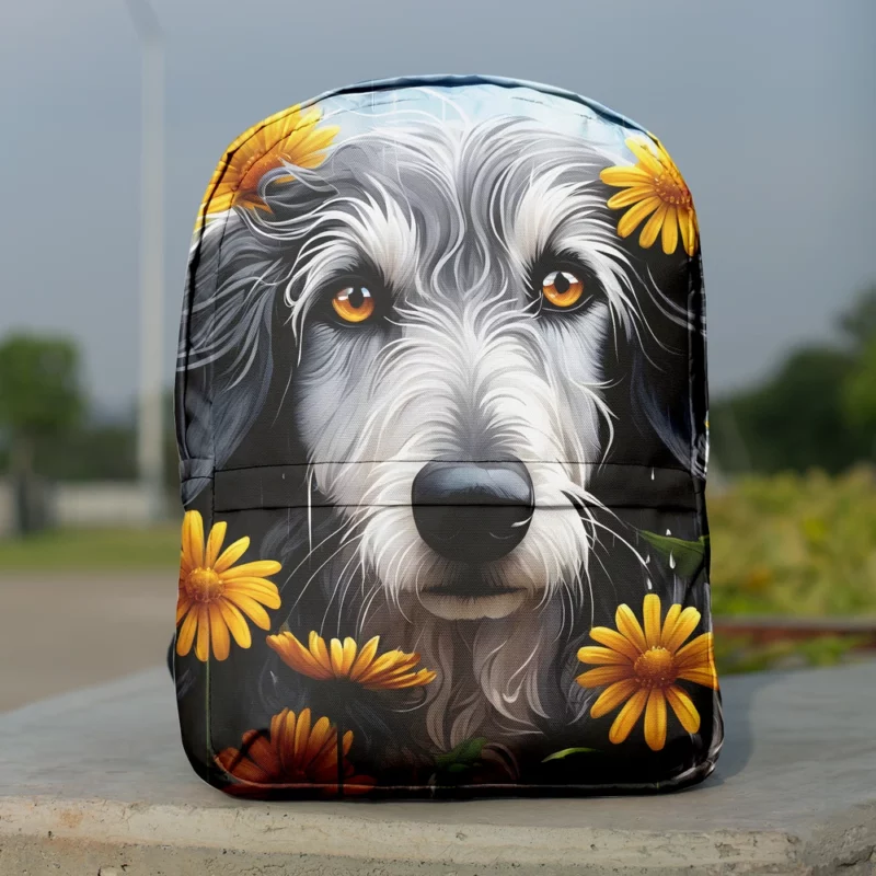 The Gentle Scottish Deerhound Dog Minimalist Backpack