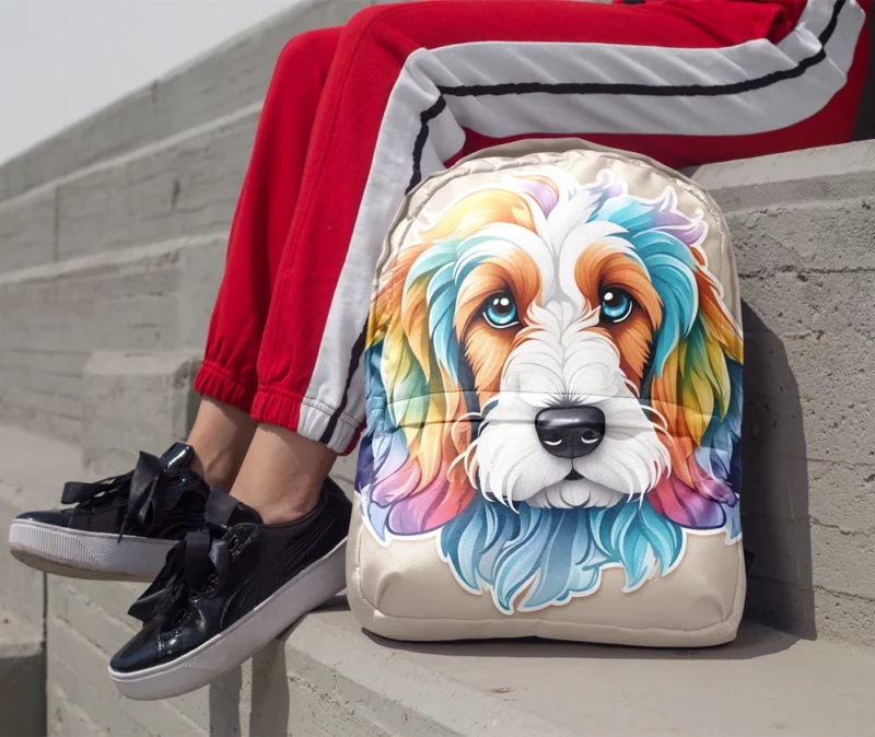 The Lively Petit Basset Griffon Vendeen Minimalist Backpack 1