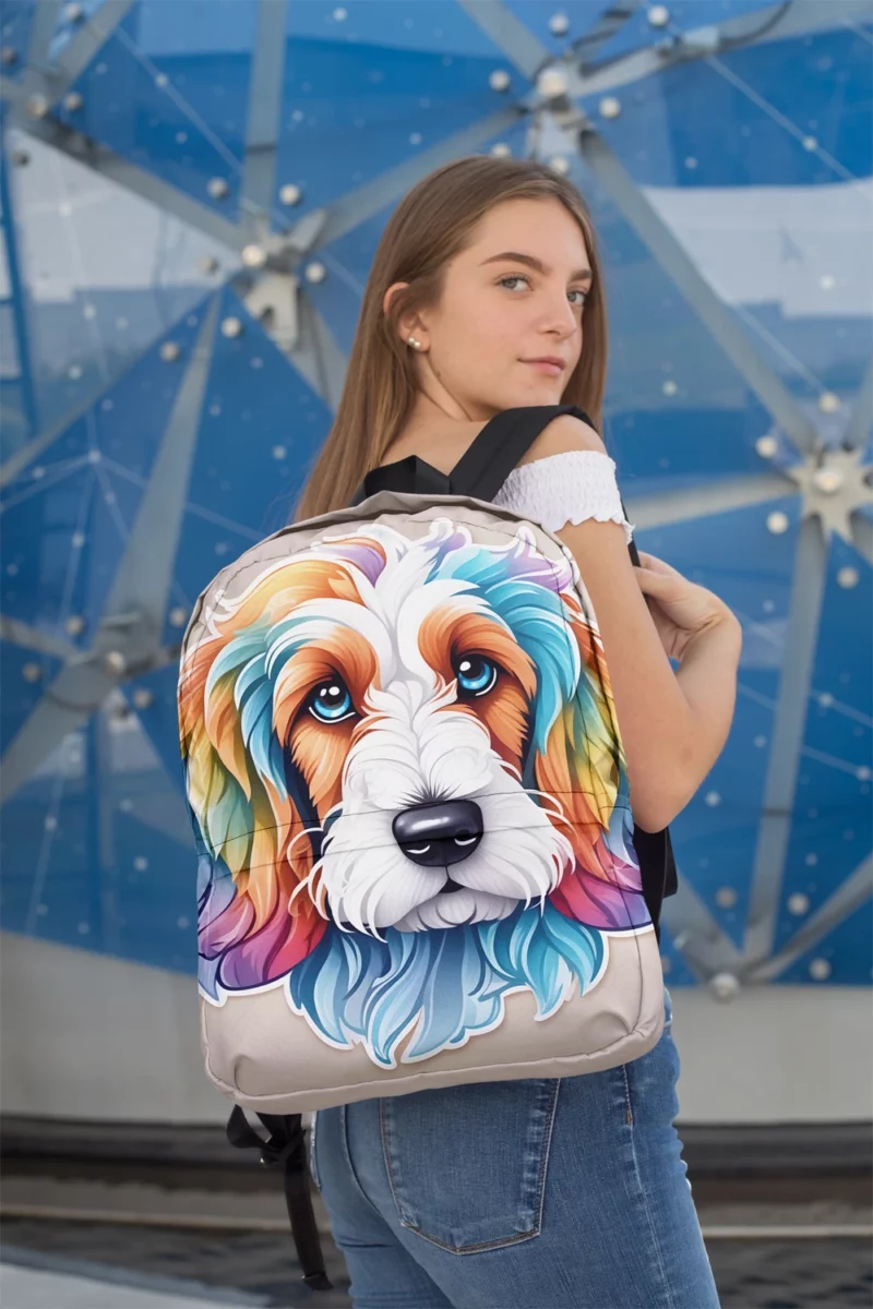 The Lively Petit Basset Griffon Vendeen Minimalist Backpack 2