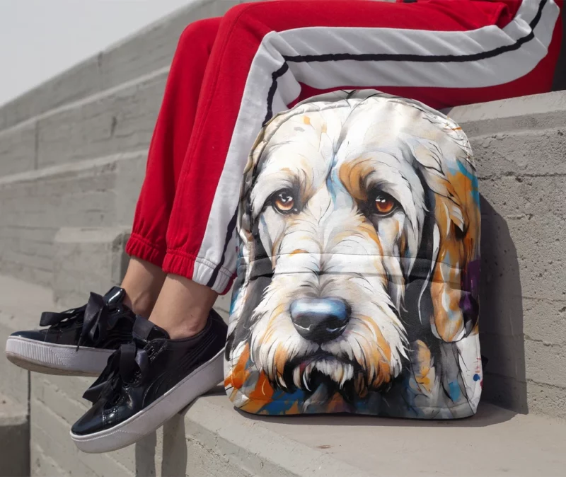 The Loyal Spinone Italiano Dog Minimalist Backpack 1