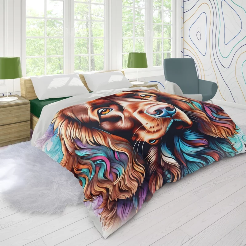 The Loyal Sussex Spaniel Dog Duvet Cover